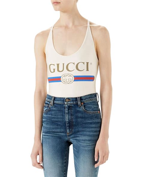 gucci diamond bra|Gucci logo bodysuit.